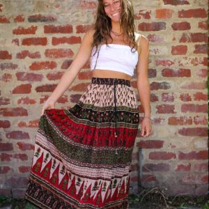 Full Length Crinkle Skirt