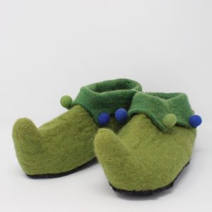 Adult Felt Slippers - Jester