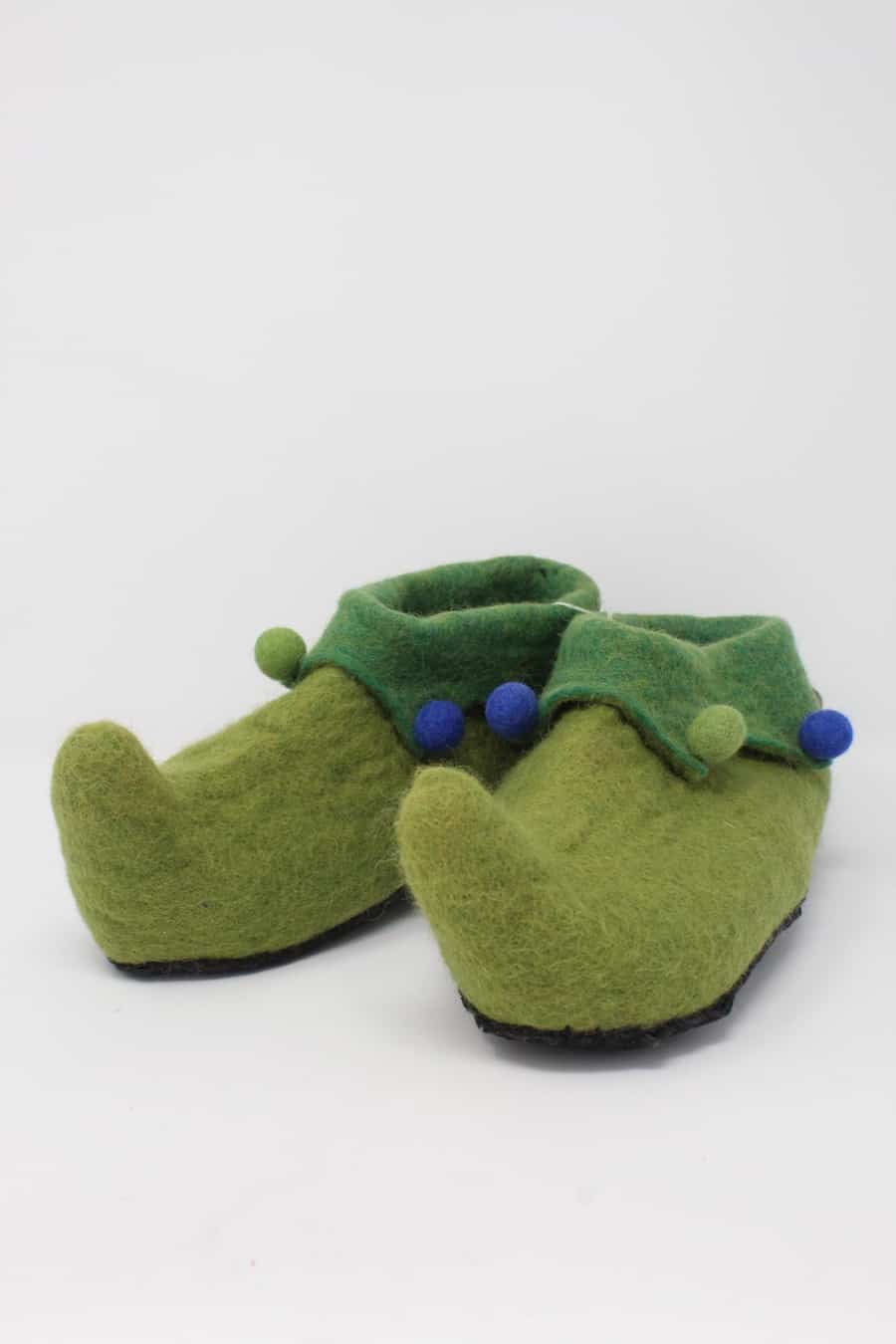 Adult Felt Slippers - Jester