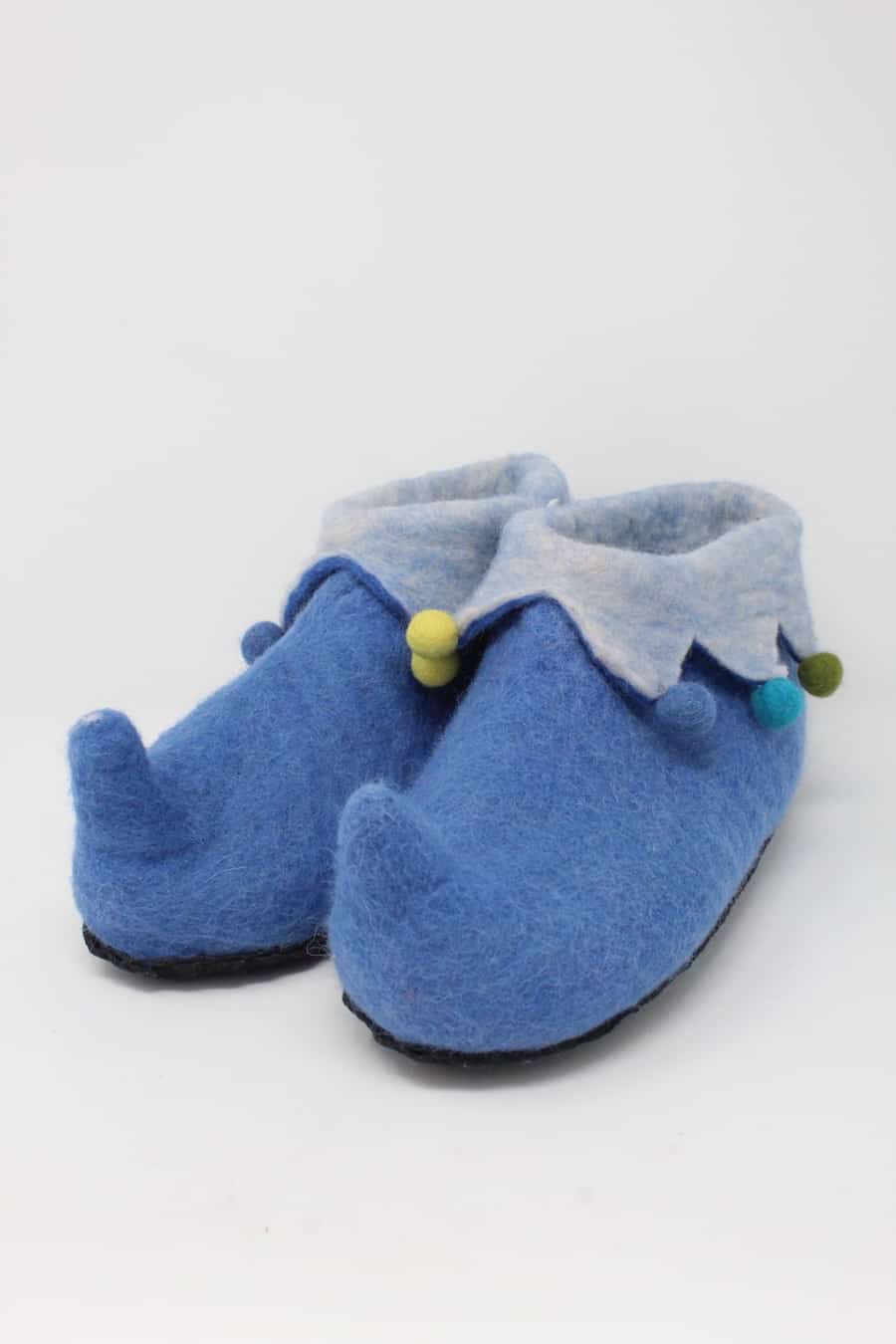 Adult Felt Slippers - Jester - Image 4