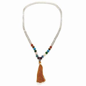 Chakra Mala (Clear Crystal)