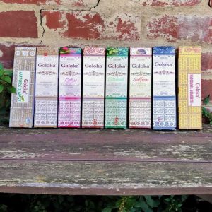 Goloka Incense Varieties