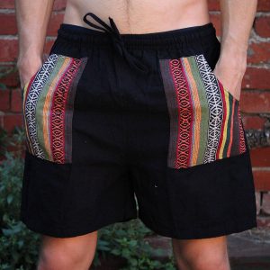 Striped Pocket Shorts