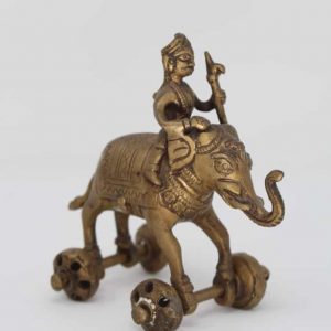 Man Riding Elephant