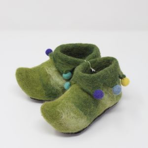Kids Felt Slippers - Jester