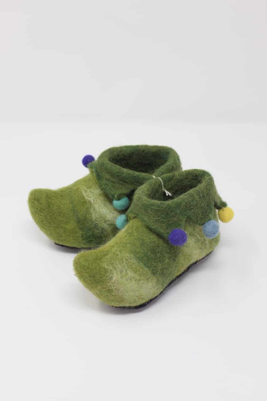 Kids Felt Slippers - Jester