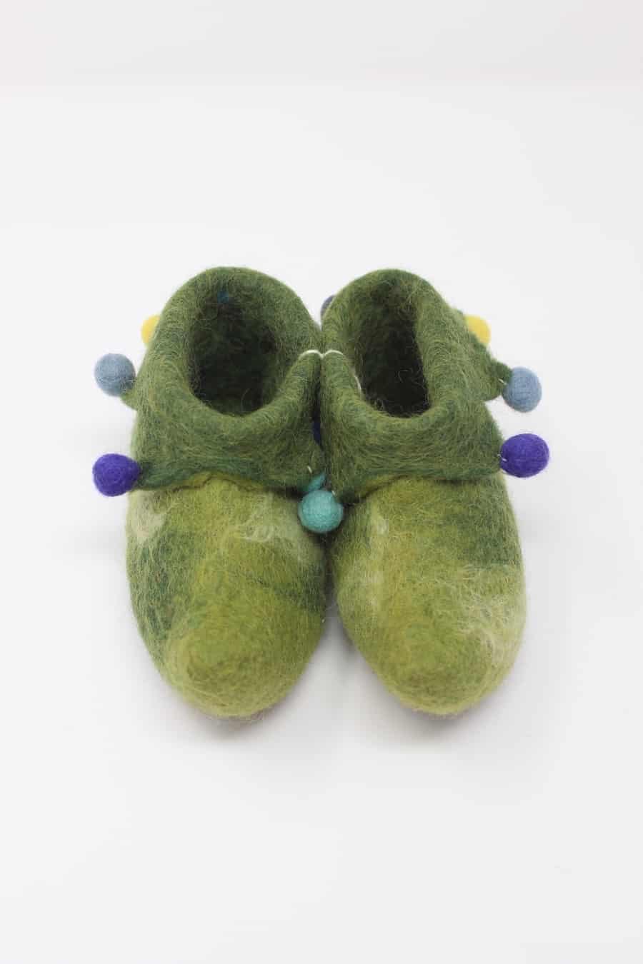 Kids Felt Slippers - Jester - Image 2