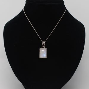Rectangular Moonstone Pendant