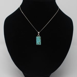 Rectangular Turquoise Pendant
