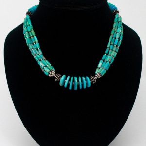 Turquoise & Sterling Silver Necklace