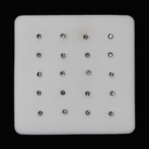 Clear Diamante Nose Pin