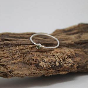 Sterling Silver Gemstone Ring