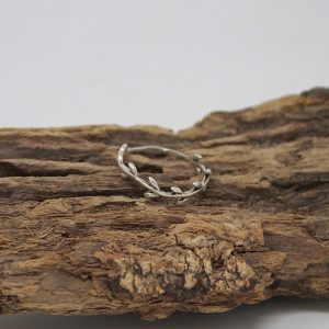 Sterling Silver Wreath Ring