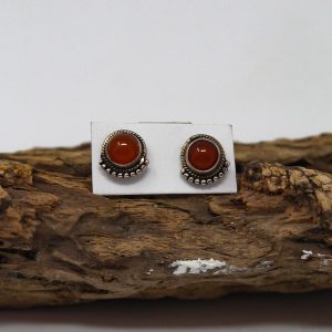 Carnelian Studs