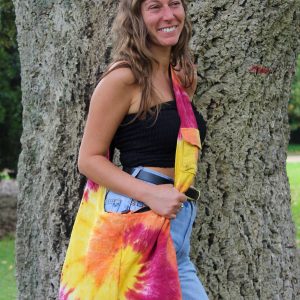 Tie-Dye Gandhi Bag