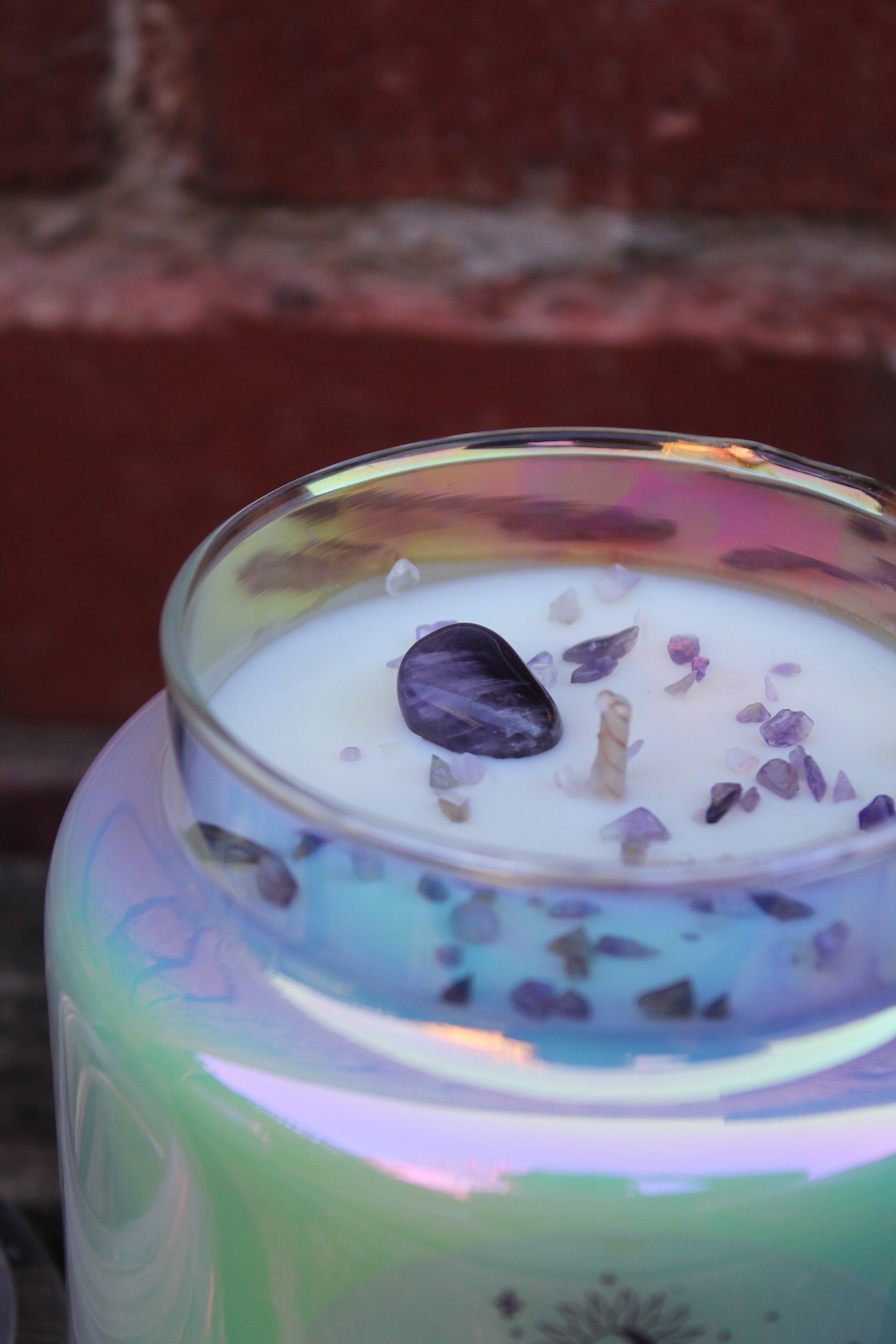 Crystal Infused Soy Wax Candles - Image 3