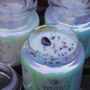 Crystal Infused Soy Wax Candles