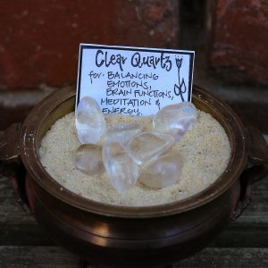 Clear Quartz Tumble Stone