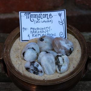 Rainbow Moonstone Tumble Stone