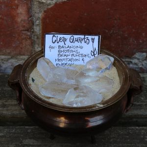 Clear Quartz Point Medium