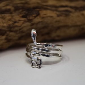 Sterling Silver Snake Ring